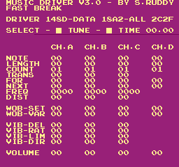 Music Driver - Details - Game - FC Gallery